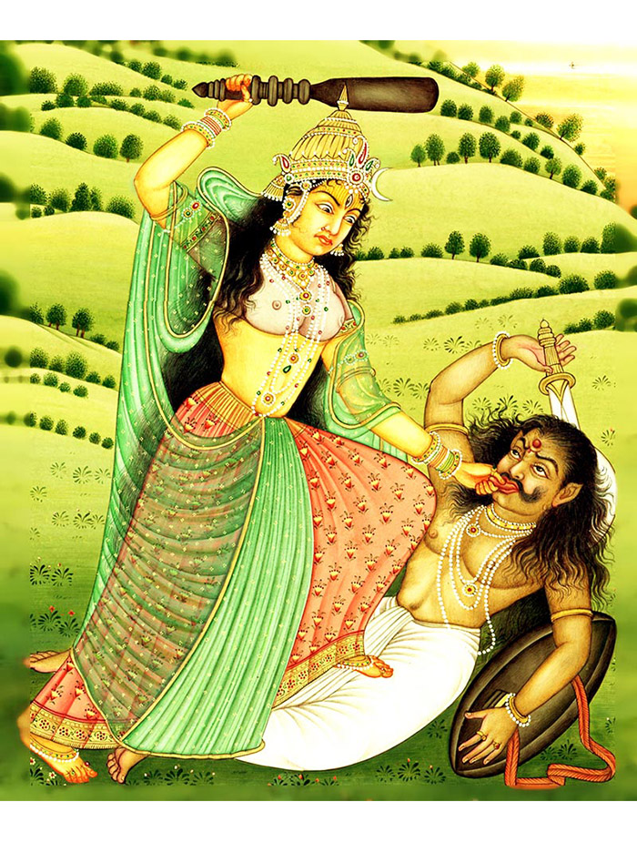 देवी बगलामुखी