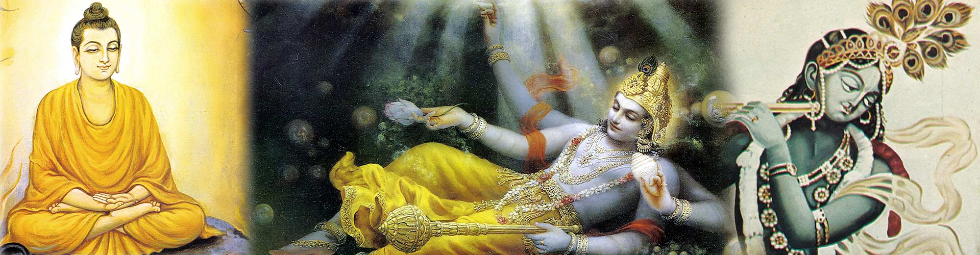 भगवान् विष्णु के बुद्ध तथा कृष्ण अवतार